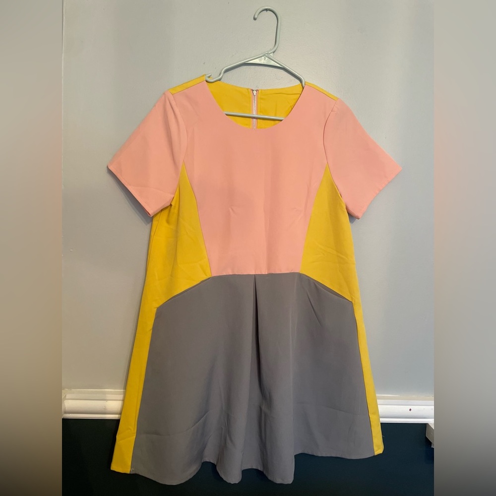 Color block dress